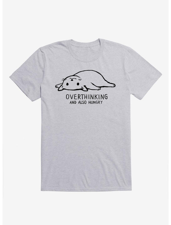 Overthinking And Also Hungry Cat T-Shirt