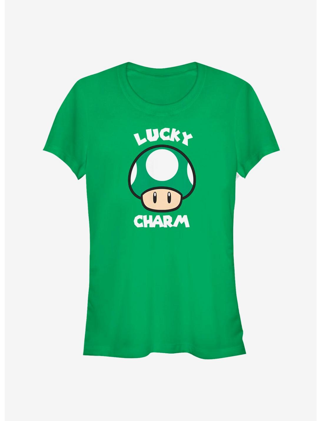 Nintendo Mario Lucky Mushroom Girls T-Shirt