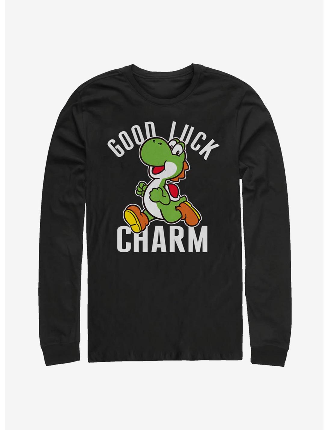 Nintendo Mario Yoshi Good Luck Long-Sleeve T-Shirt