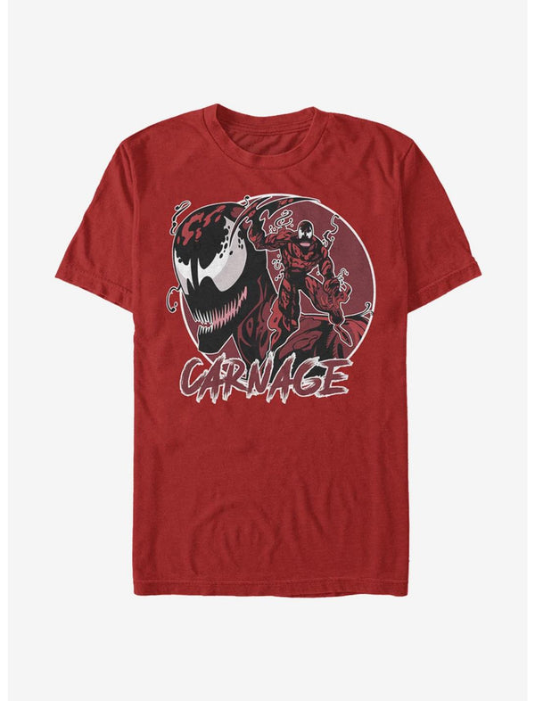 Marvel Carnage Circle T-Shirt