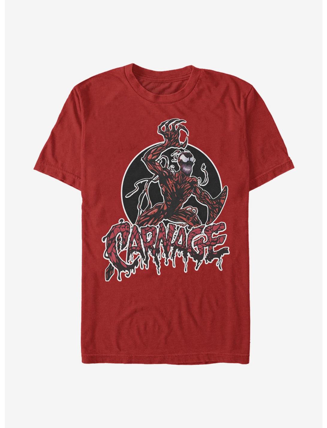T-shirt Marvel Carnage Wild Carnage