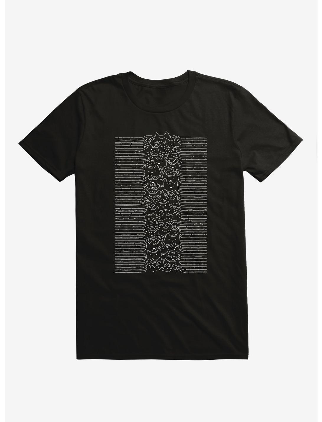 T-shirt noir pour chat Furr Division