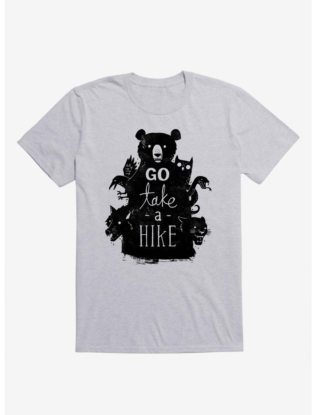 Go Take A Hike Wildlife Sport Grey T-Shirt