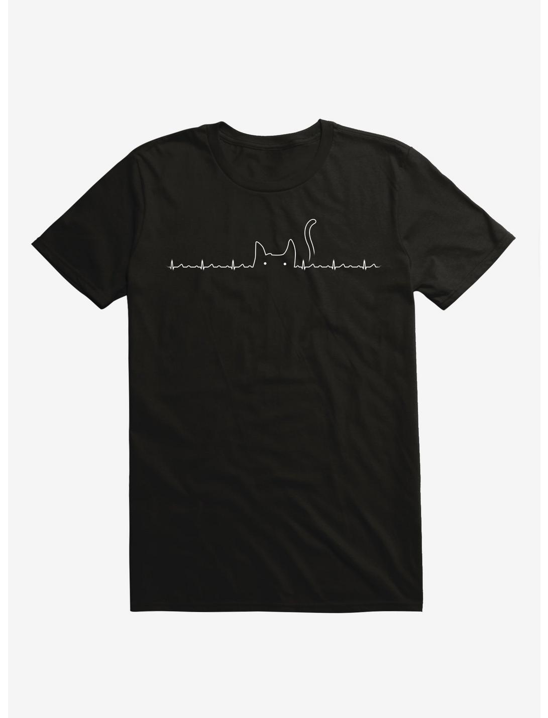 Cat Lover Black T-Shirt