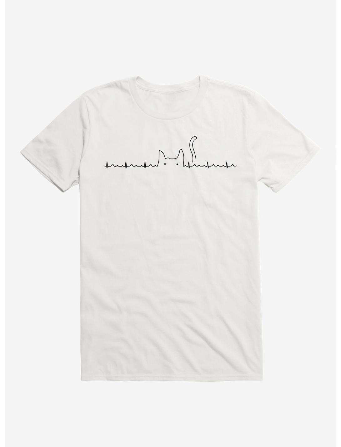 Cat Lover White T-Shirt