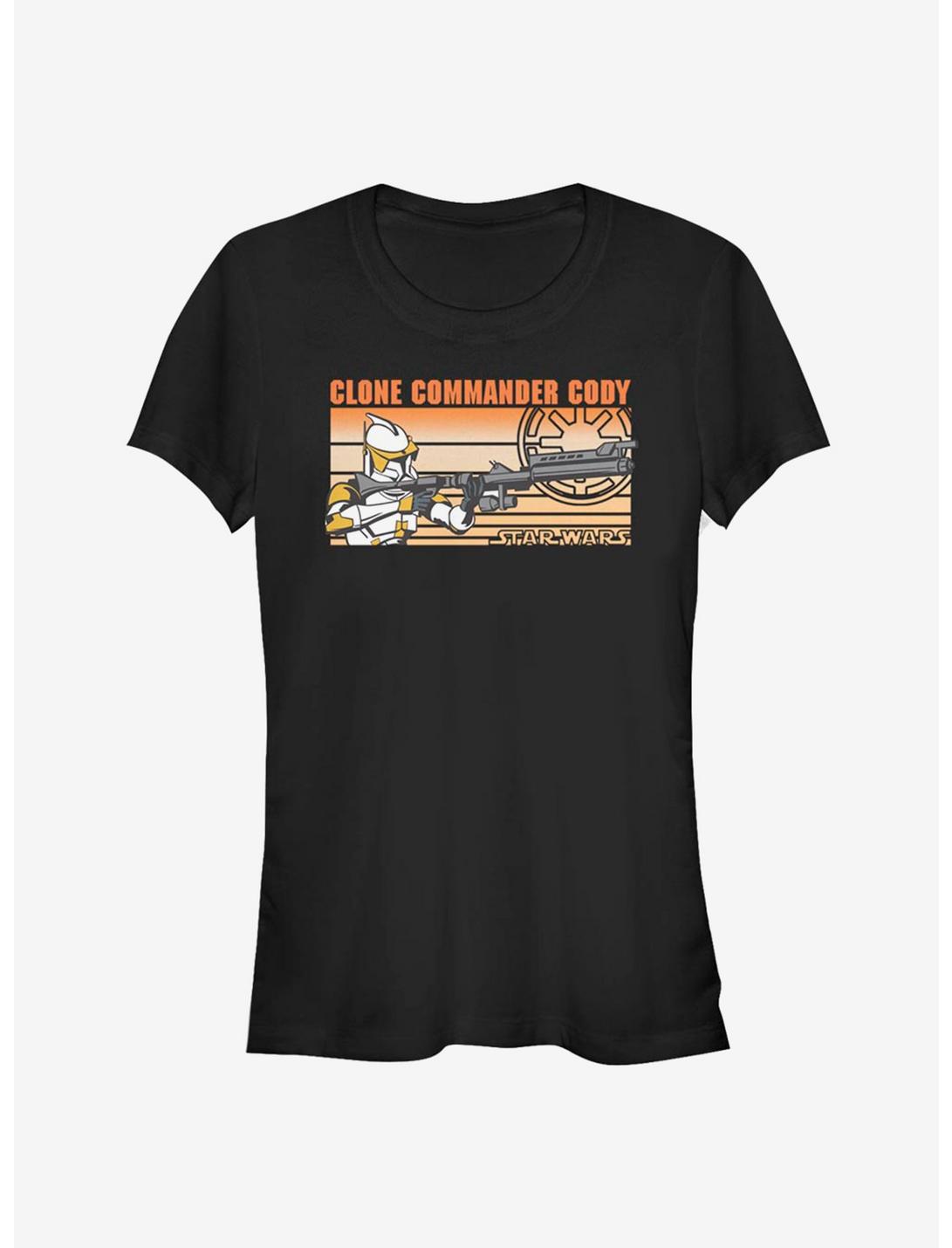 Star Wars The Clone Wars Clone Commander Cody Girls T-Shirt