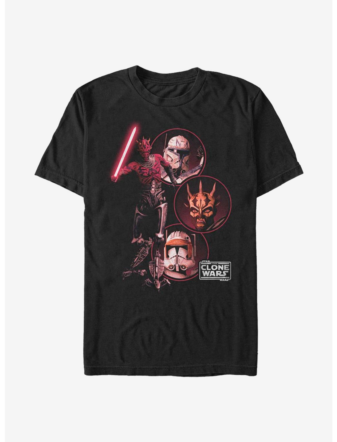 Star Wars The Clone Wars Darkside Group T-Shirt