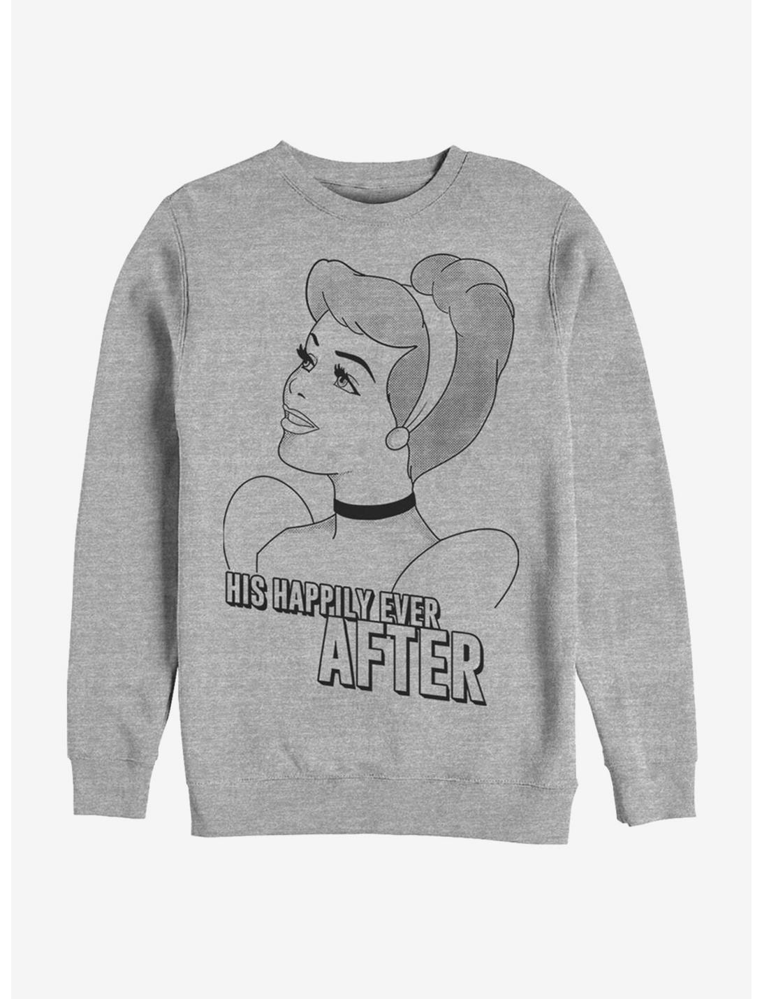 Disney Cinderella Classic Romantic Cindy Crew Sweatshirt