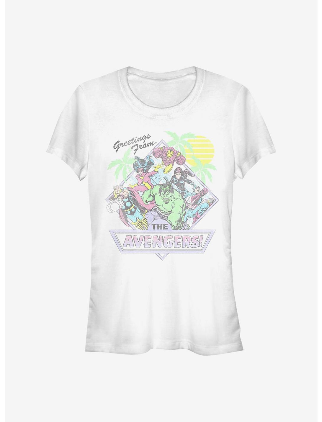 Marvel Avengers Vacay Avengers Girls T-Shirt