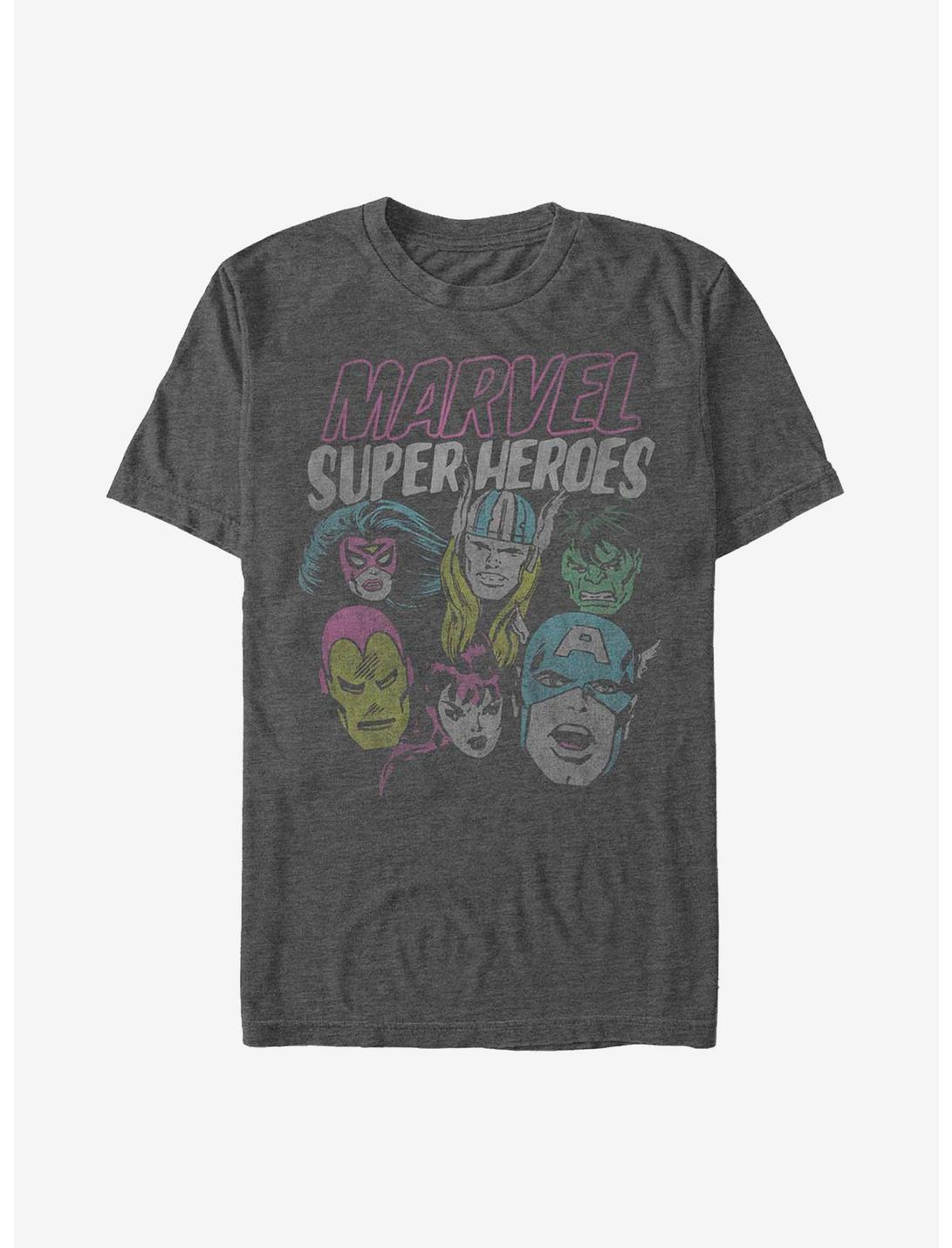 Marvel Avengers Grunge Heroes T-Shirt