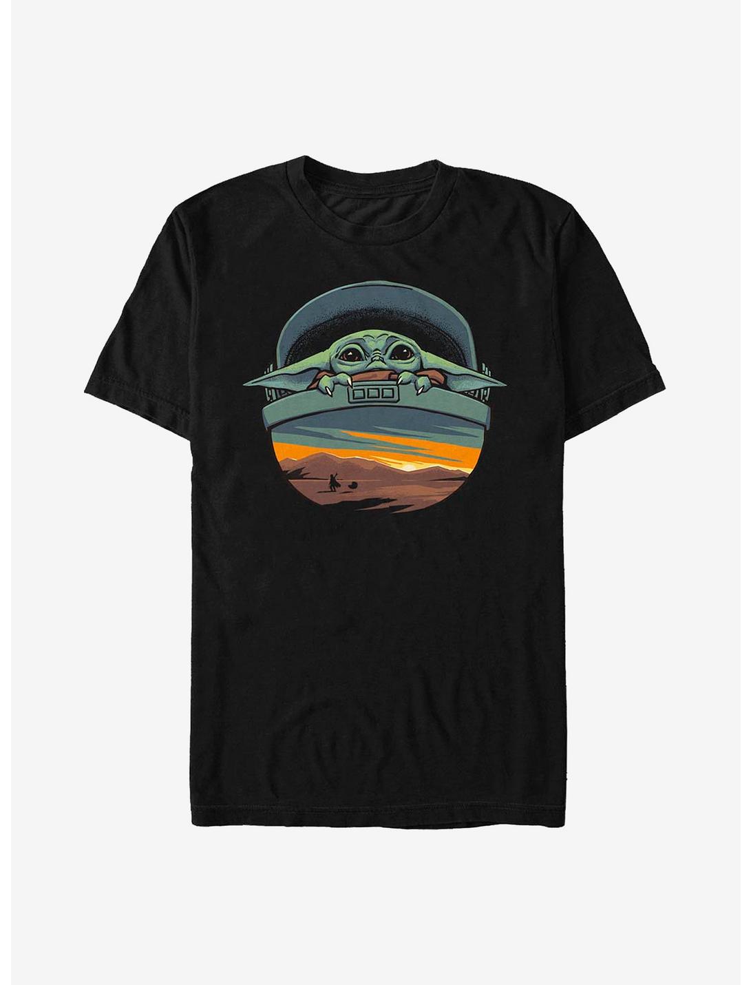 Extra Soft Star Wars The Mandalorian The Child Landscape T-Shirt