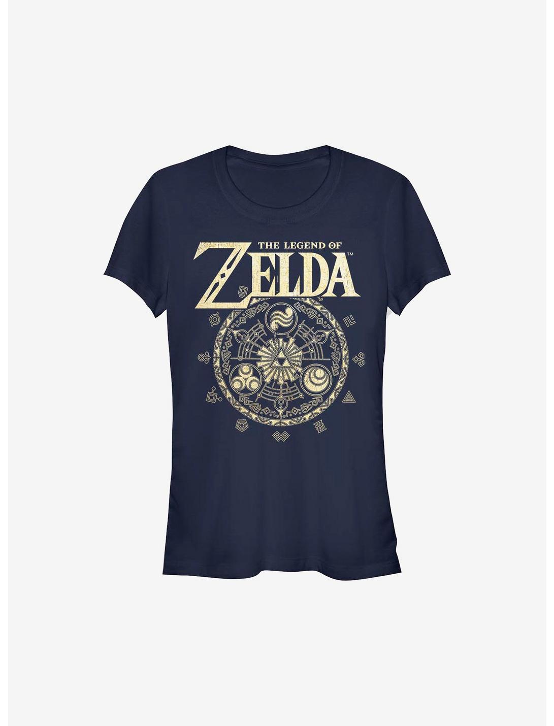 Nintendo The Legend Of Zelda Emblem Cir Girls T-Shirt