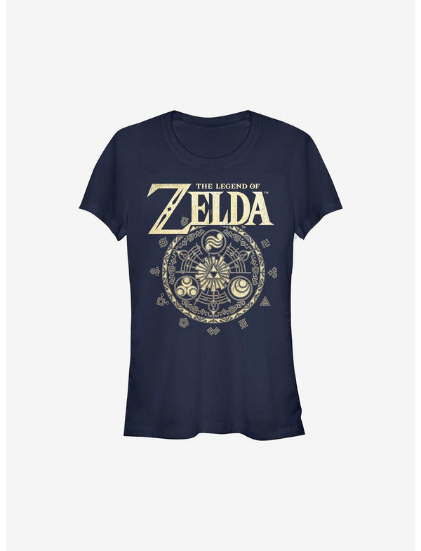 Nintendo The Legend Of Zelda Emblem Cir Girls T-Shirt