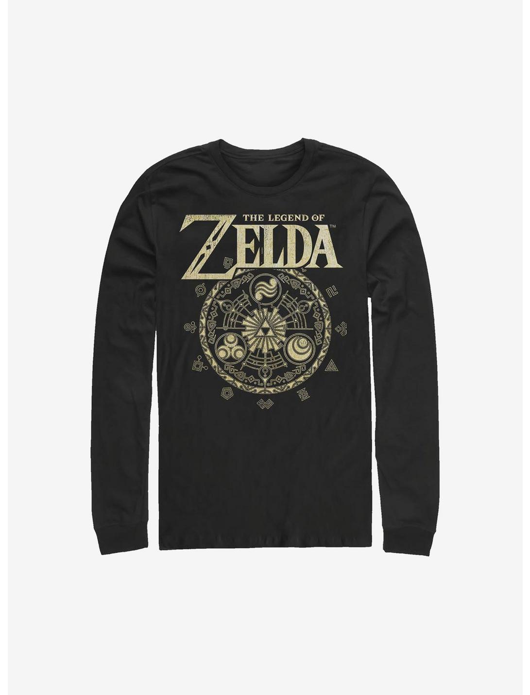 Nintendo The Legend Of Zelda Emblem Cir Long-Sleeve T-Shirt