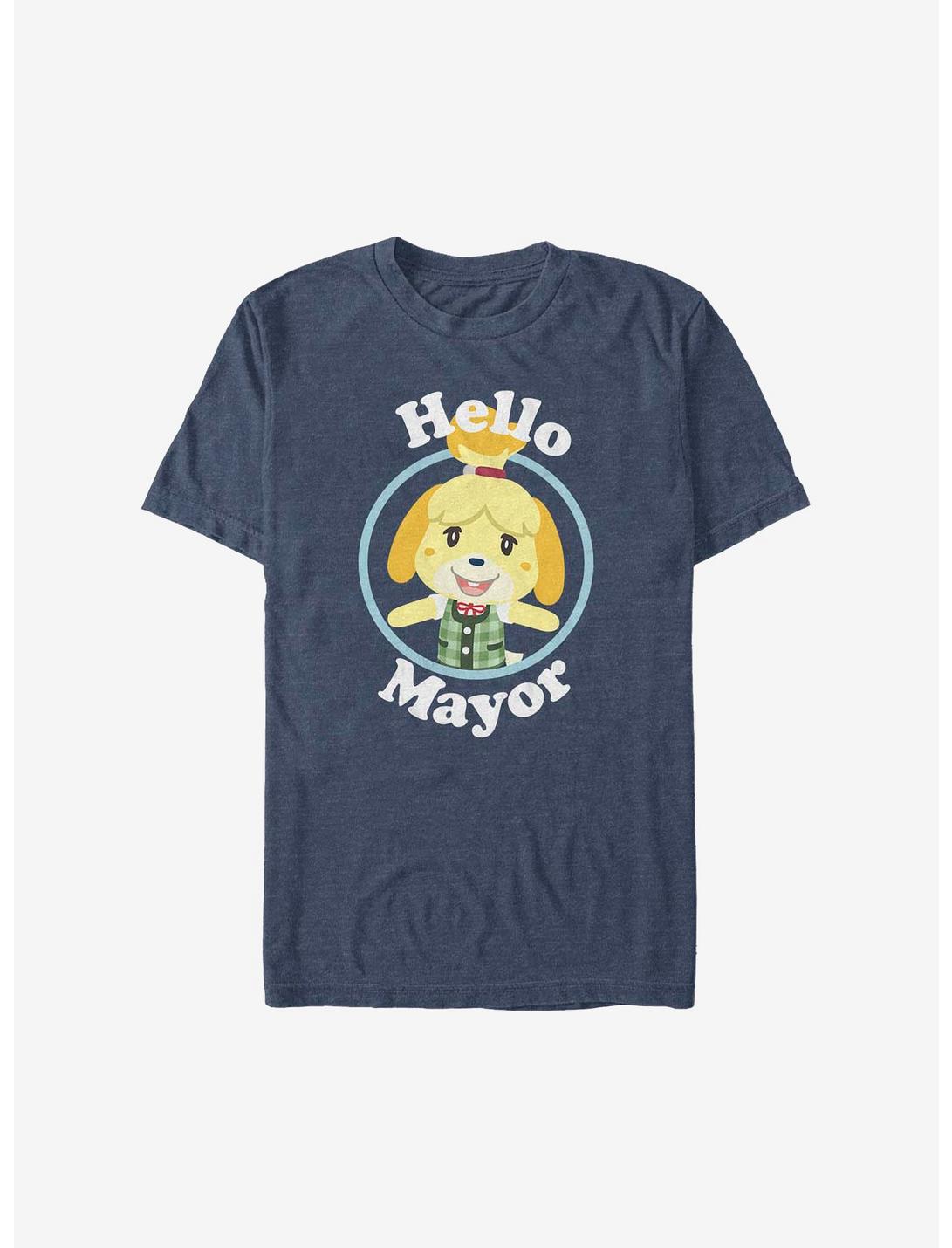 Nintendo Animal Crossing Isabelle Hello Mayor And Quit T-Shirt