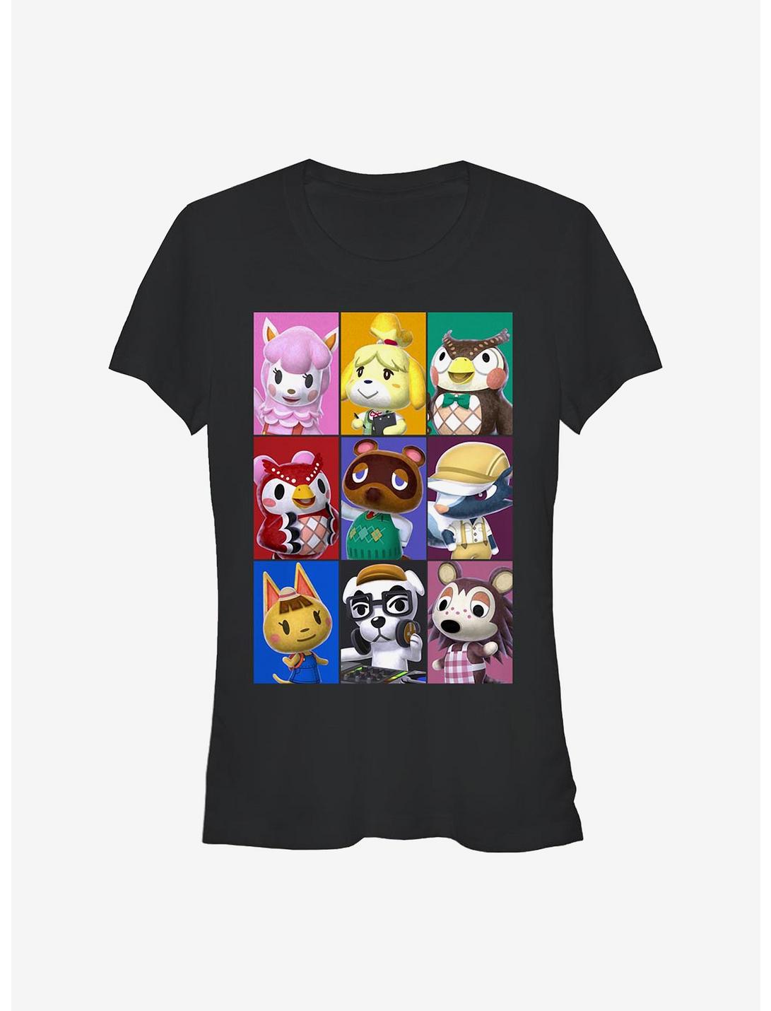 Nintendo Animal Crossing Animal Blocks Girls T-Shirt