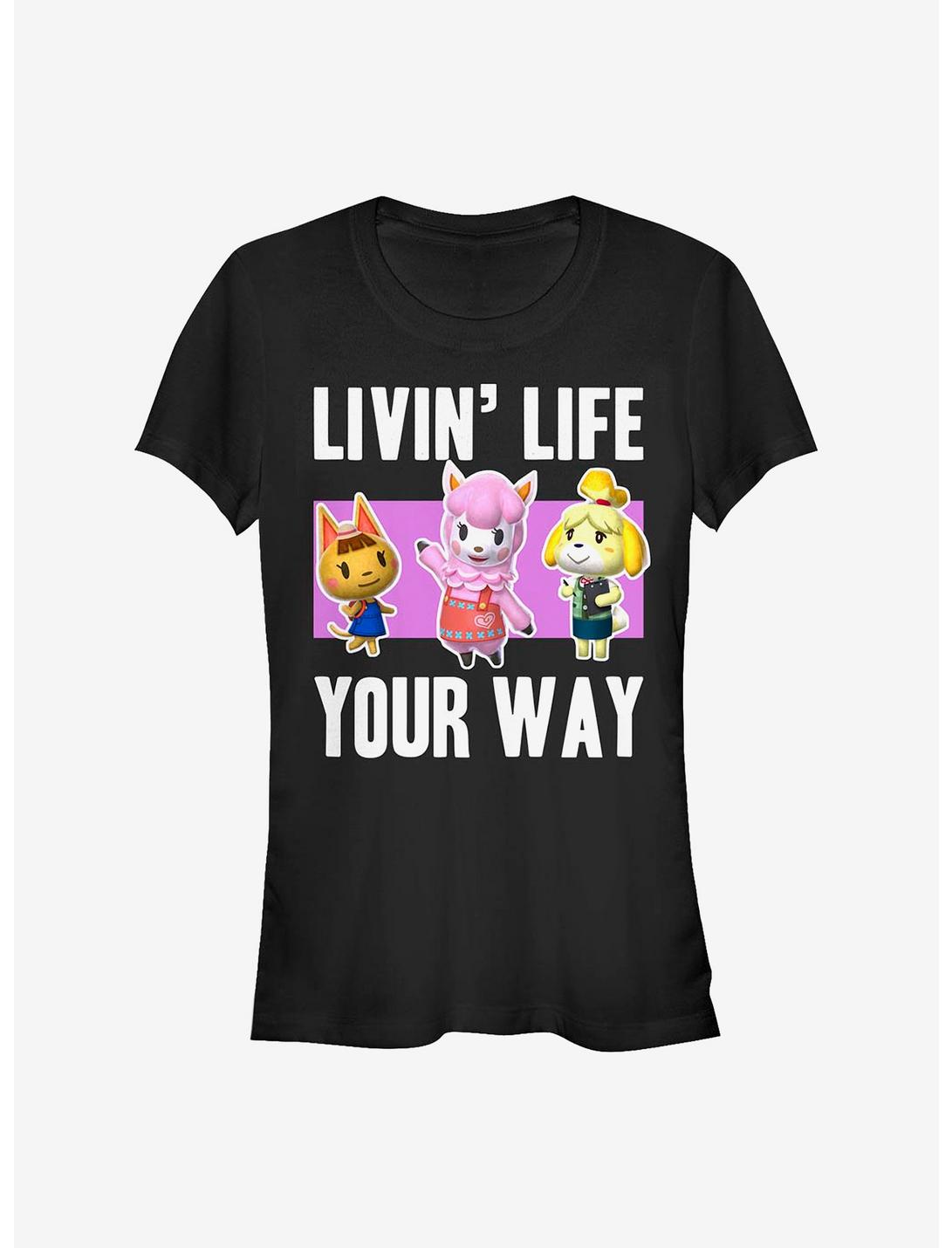 T-shirt Fille Nintendo Animal Crossing La Vie