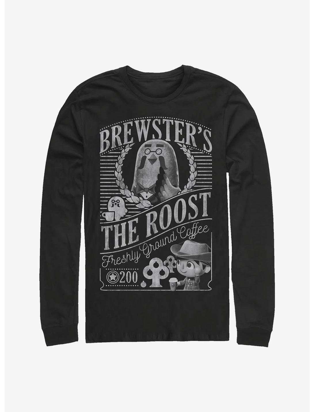 Animal Crossing: New Leaf Brewster's Coffee Long-Sleeve T-Shirt