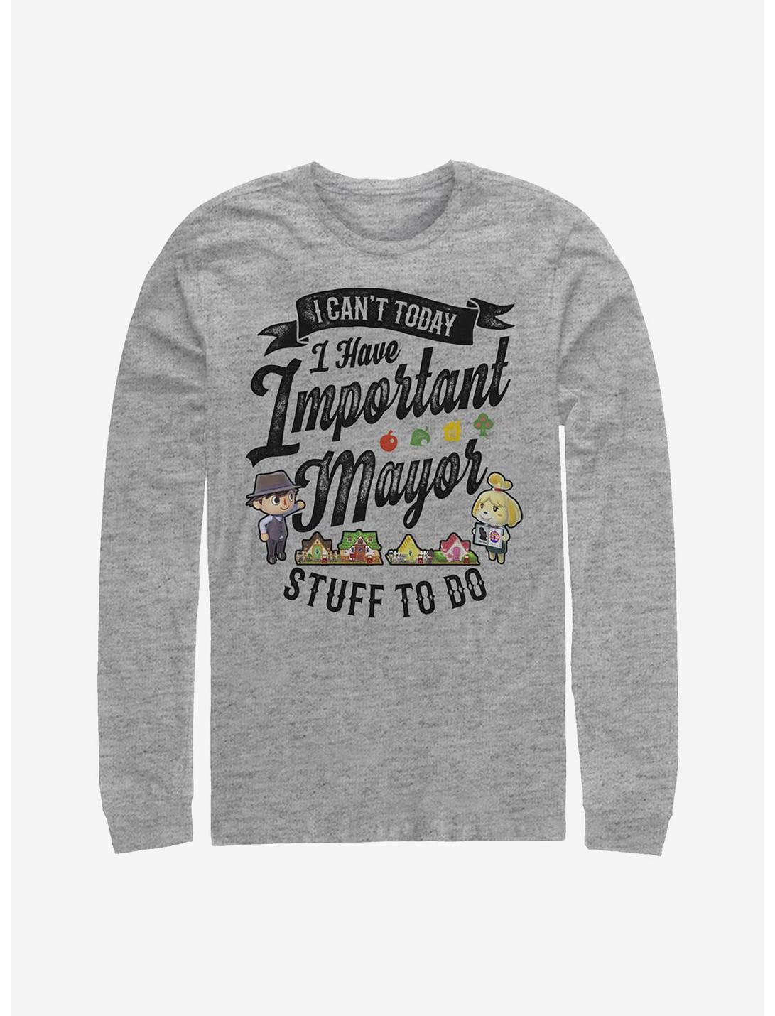 Nintendo Animal Crossing Important Mayor Long-Sleeve T-Shirt