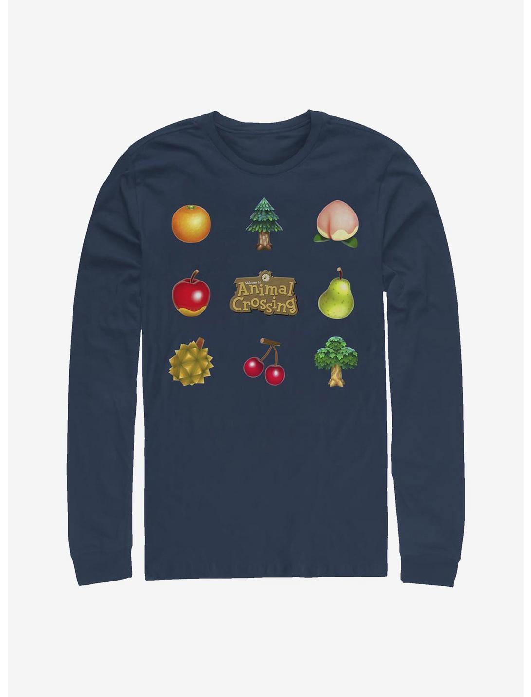 T-shirt à manches longues Nintendo Animal Crossing Items
