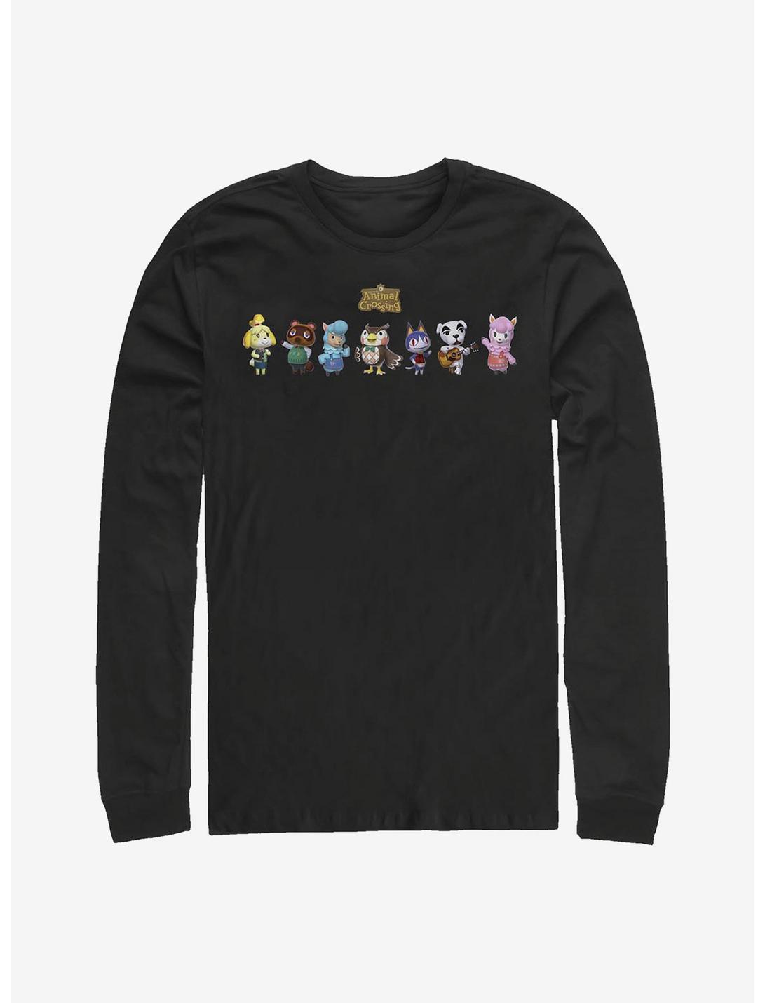 Nintendo Animal Crossing Main Players Long-Sleeve T-Shirt