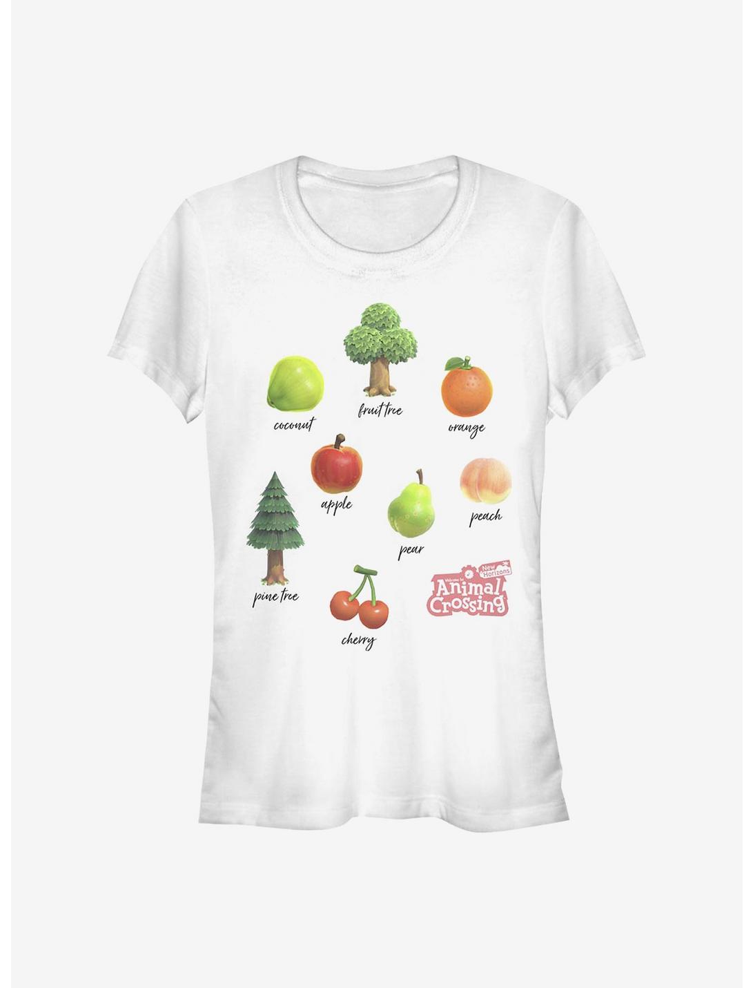 Nintendo Animal Crossing Fruits And Trees Girls T-Shirt