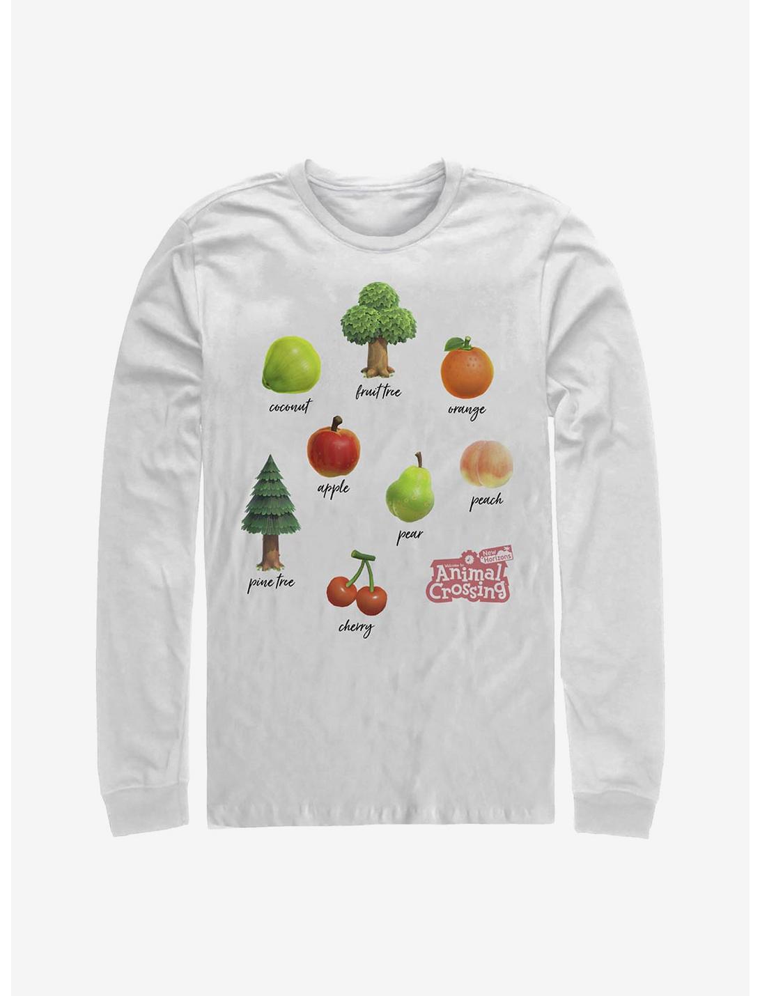 Nintendo Animal Crossing Fruits And Trees Long-Sleeve T-Shirt