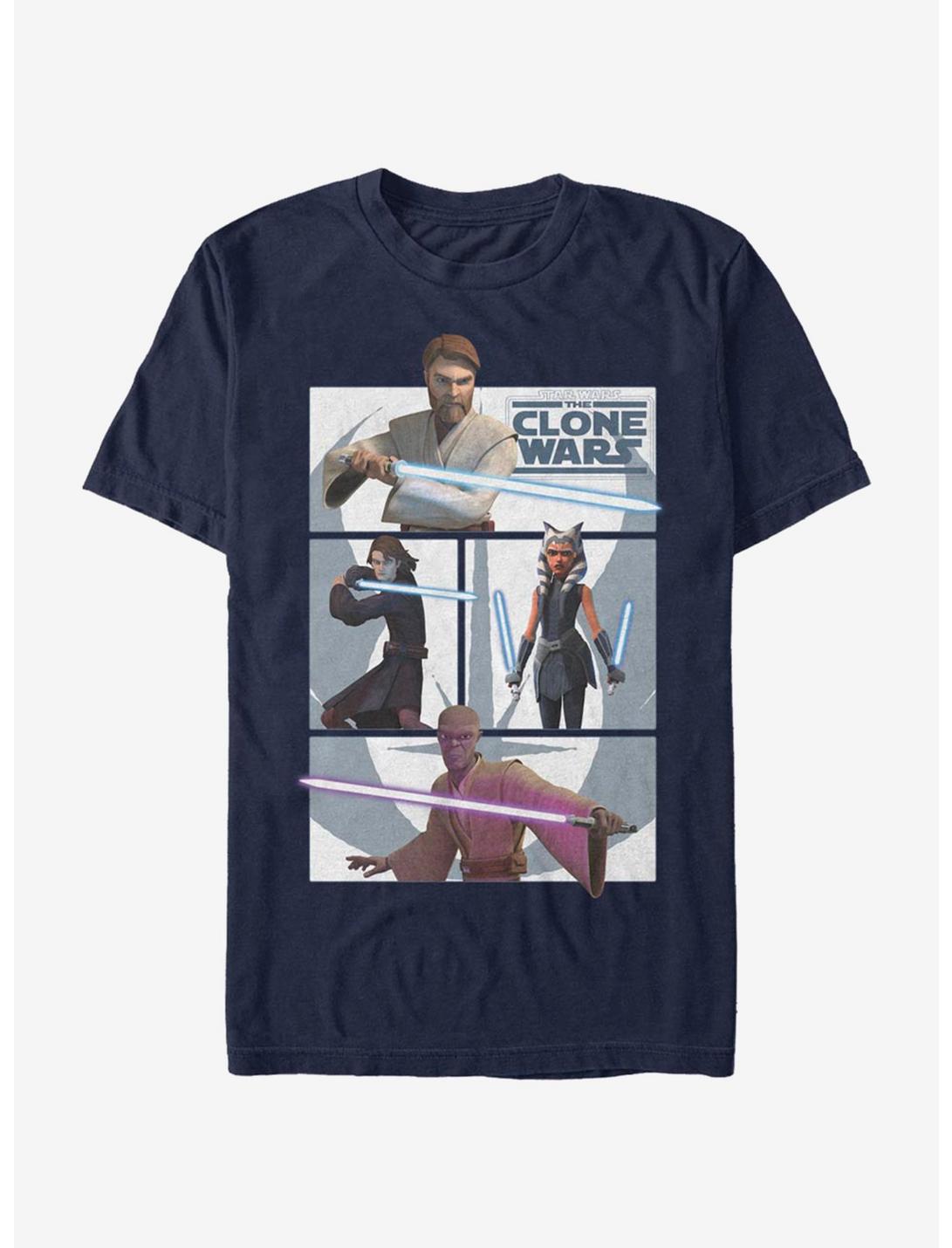 Star Wars The Clone Wars Clone Wars Jedi T-Shirt