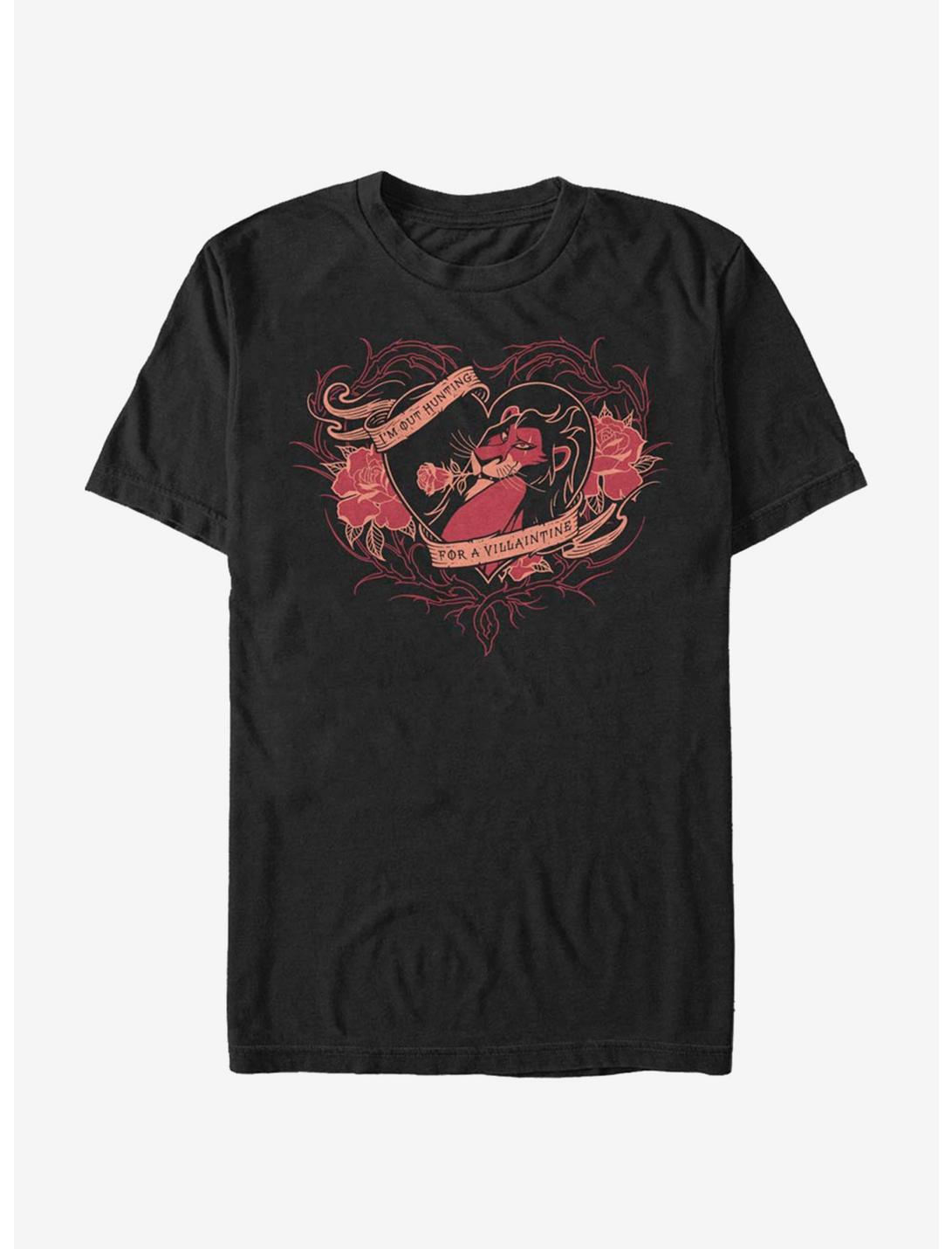 Disney Villains Hunting For Valentines T-Shirt