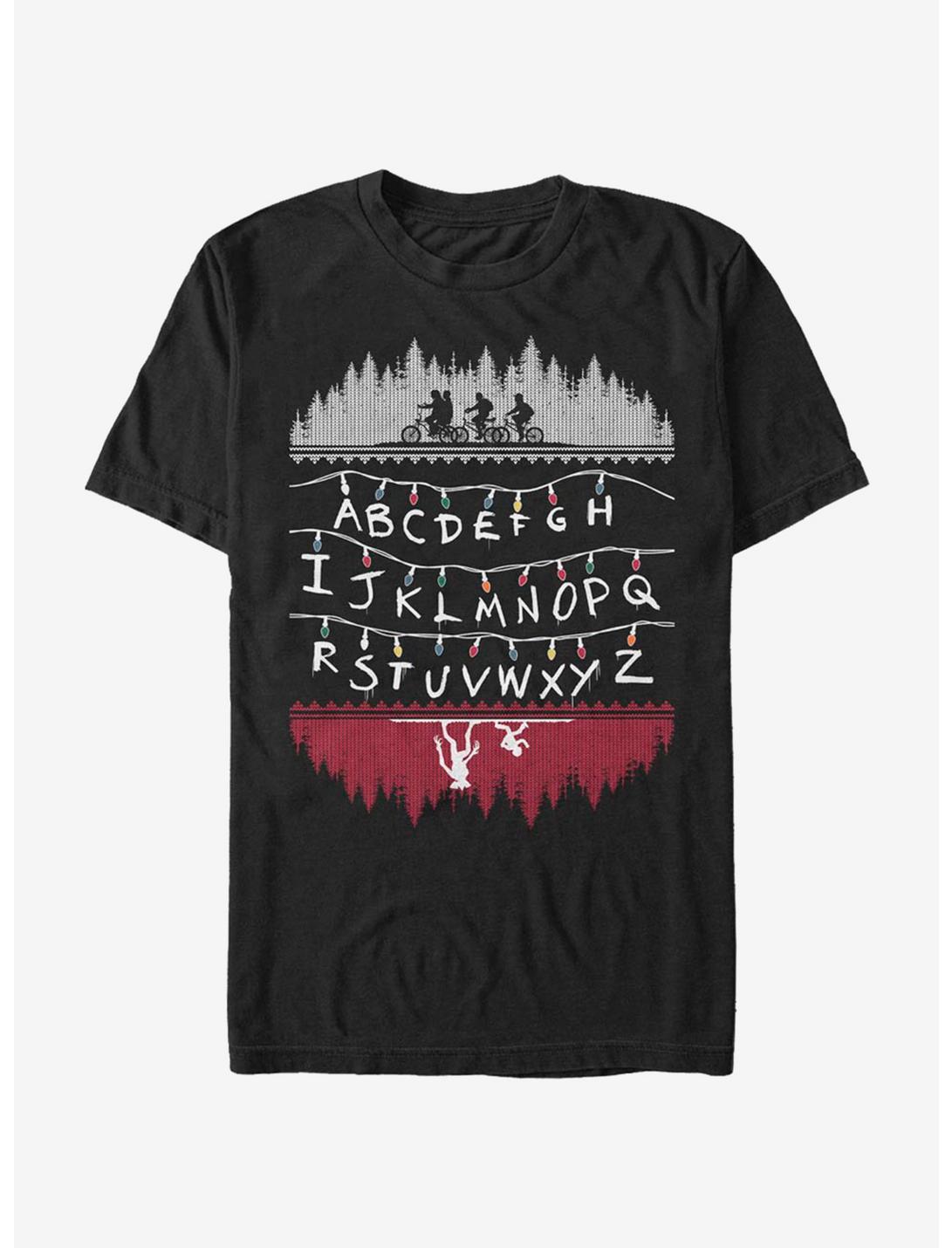 Stranger Things Alphabet Lights T-Shirt