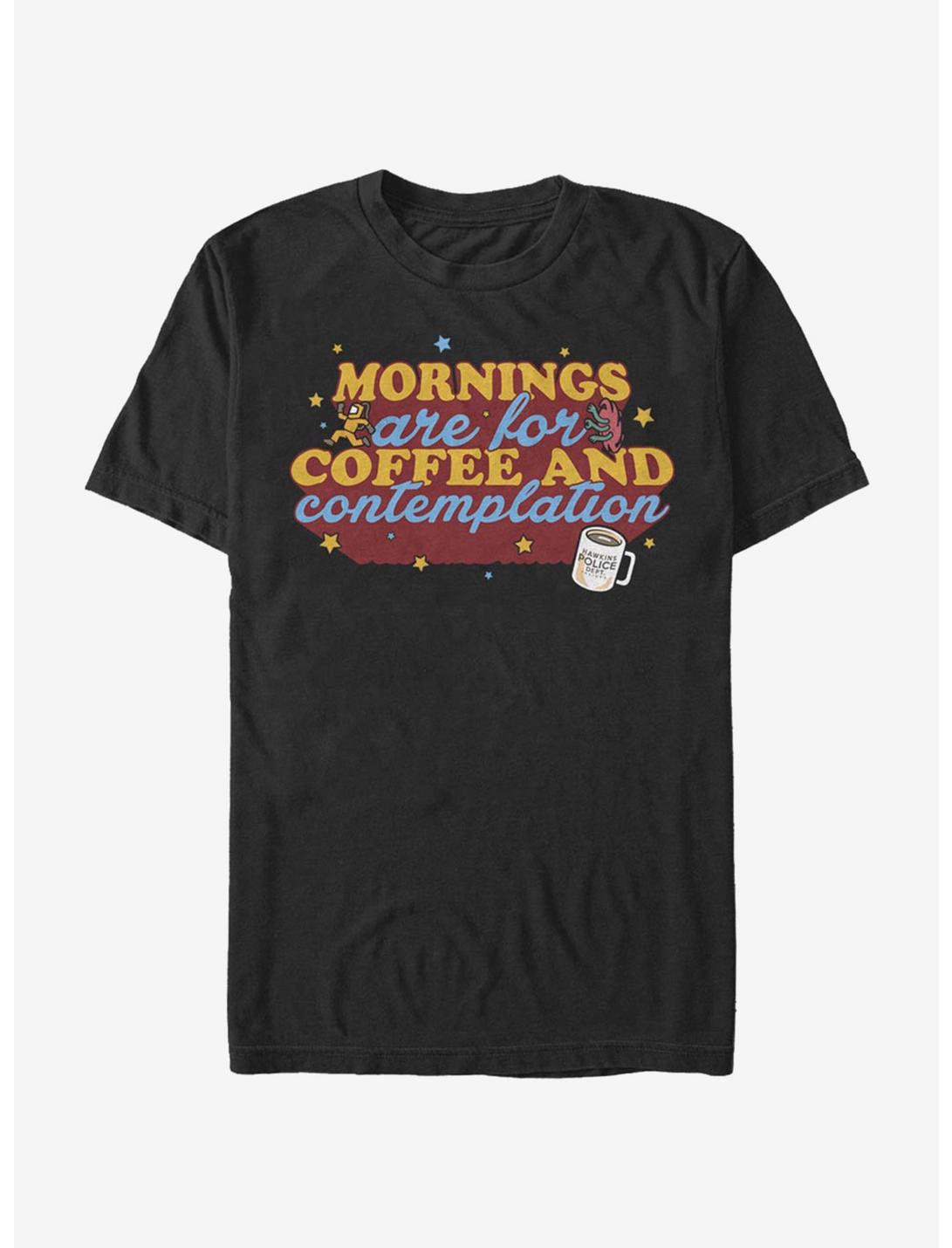 Mens Tee - Coffee Contemplations - NATURAL