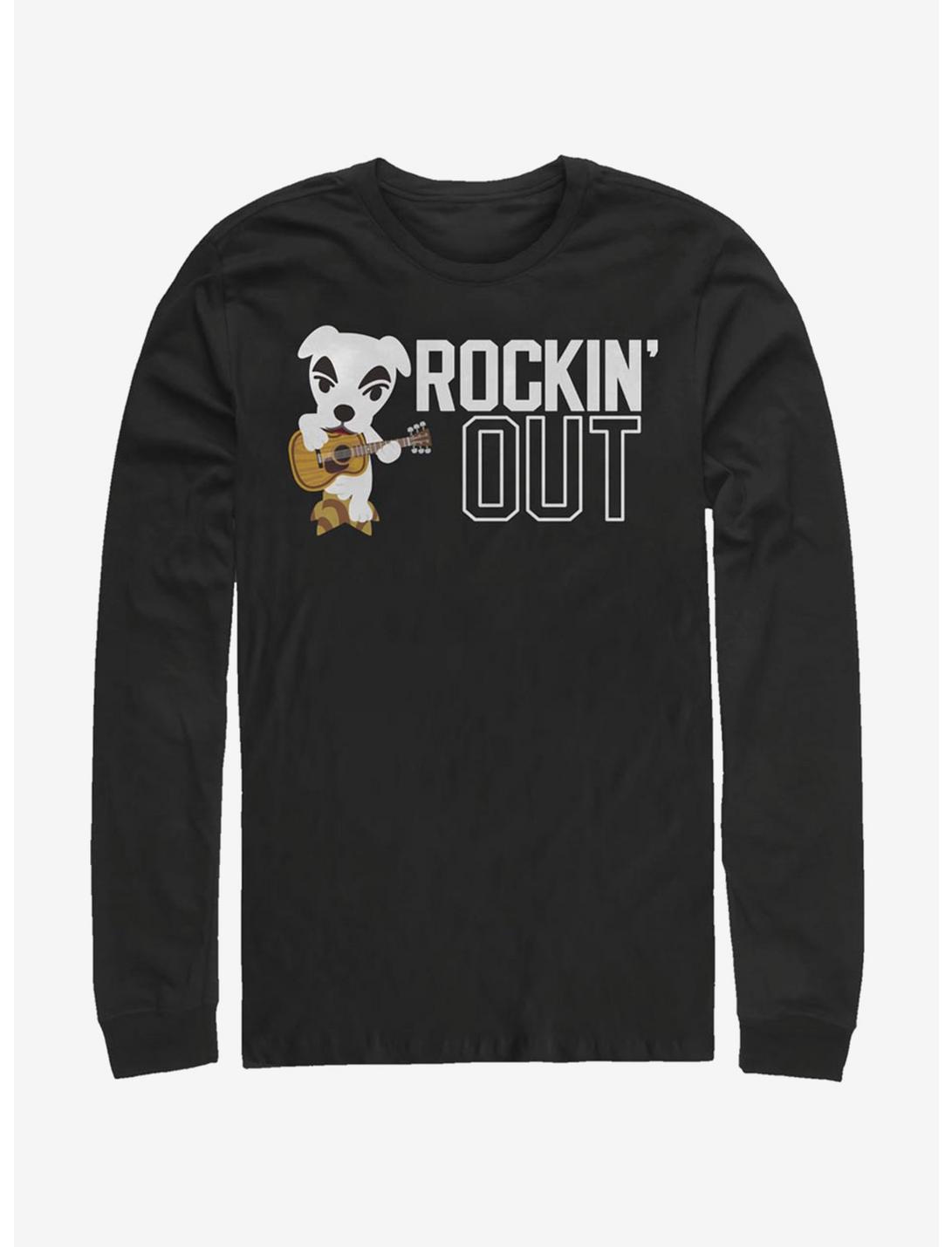 T-shirt manches longues Animal Crossing Rockin Out