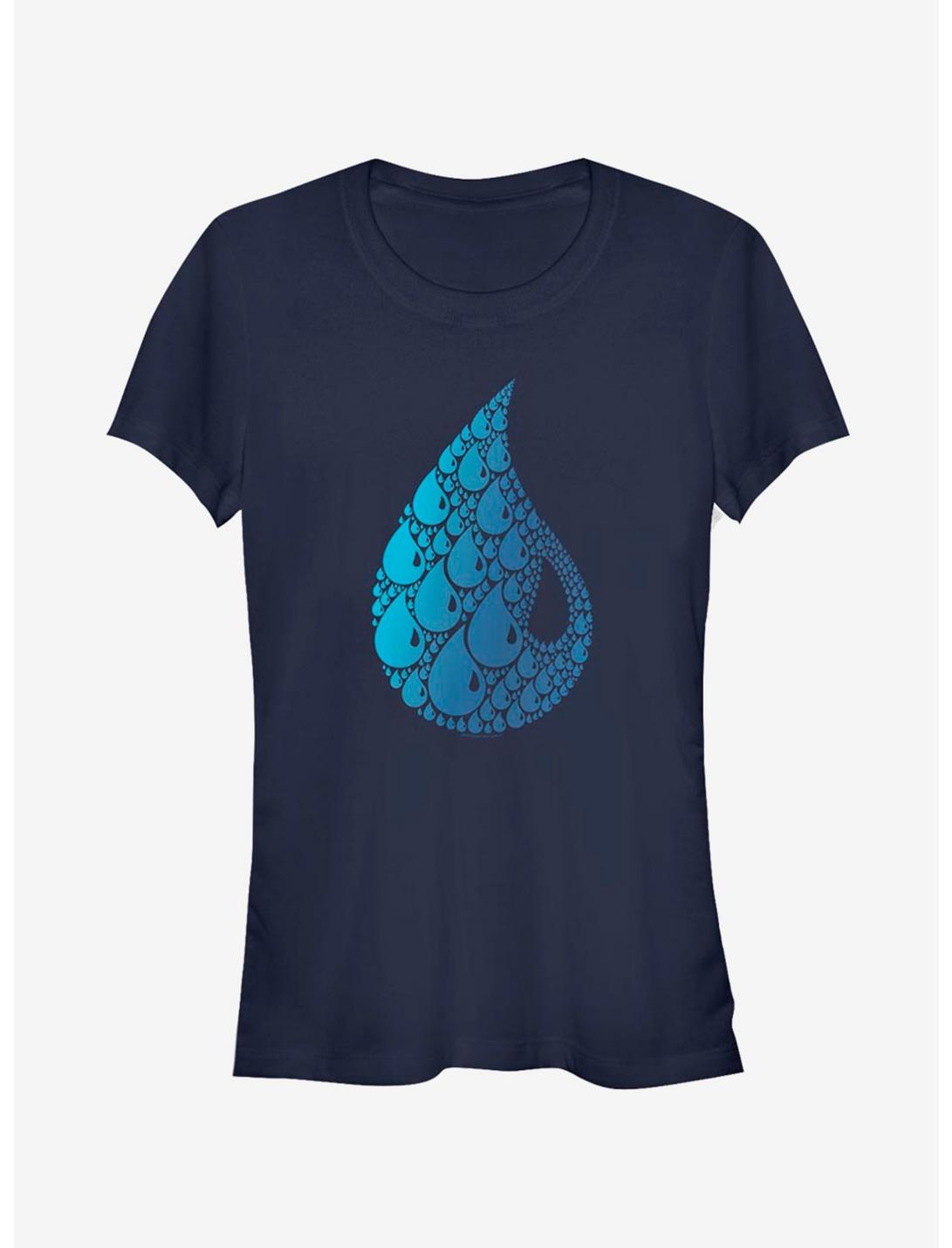 T-shirt Fille Symbole Mana Bleu Magic: The Gathering