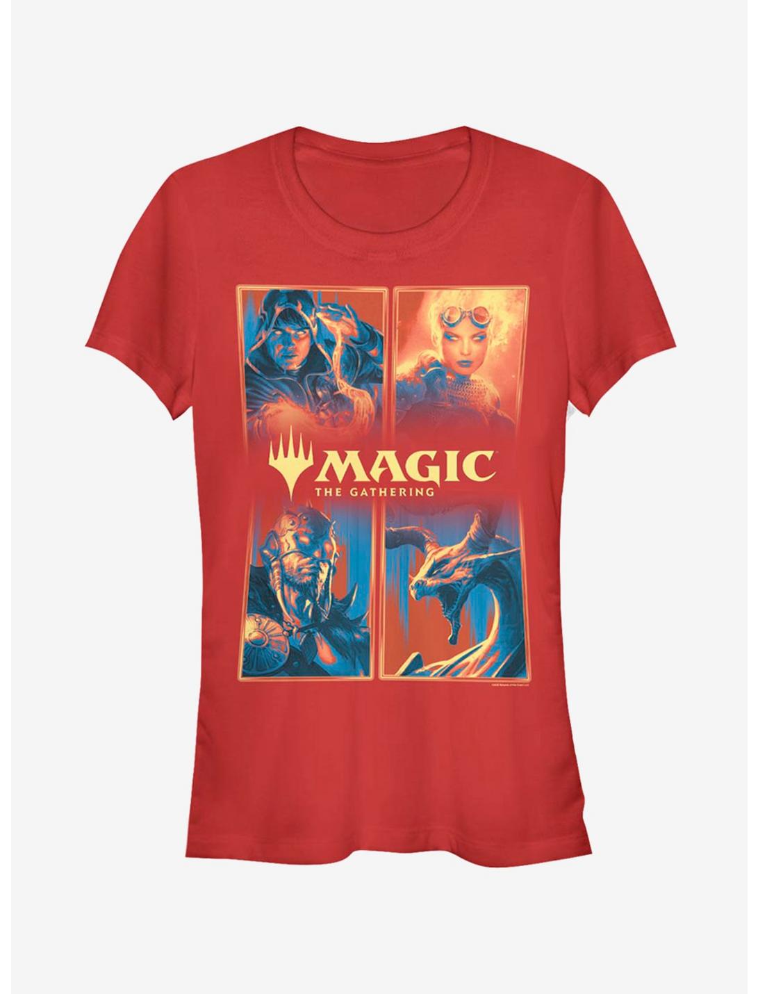 Magic: The Gathering Four Chars Girls T-Shirt