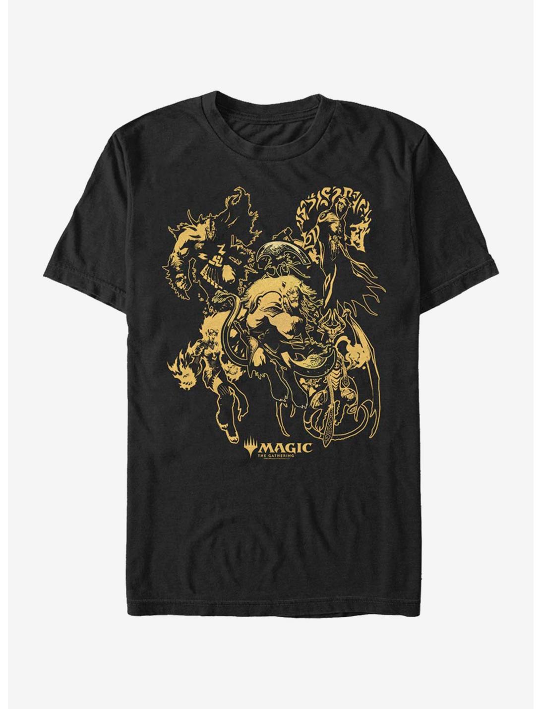 Magic: The Gathering Magic Character Outine T-Shirt