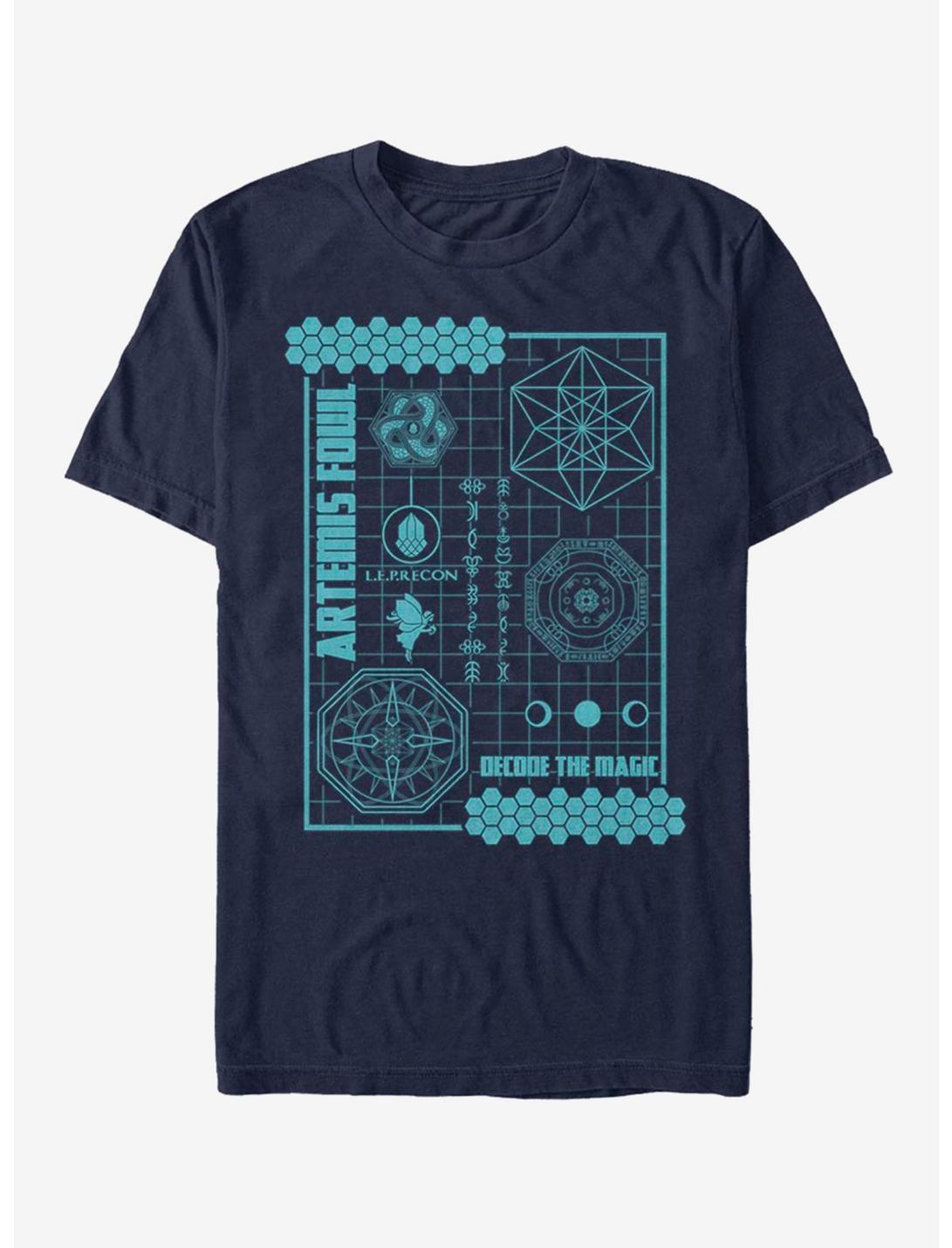 Disney Artemis Fowl Artemis Fowl Schematic T-Shirt