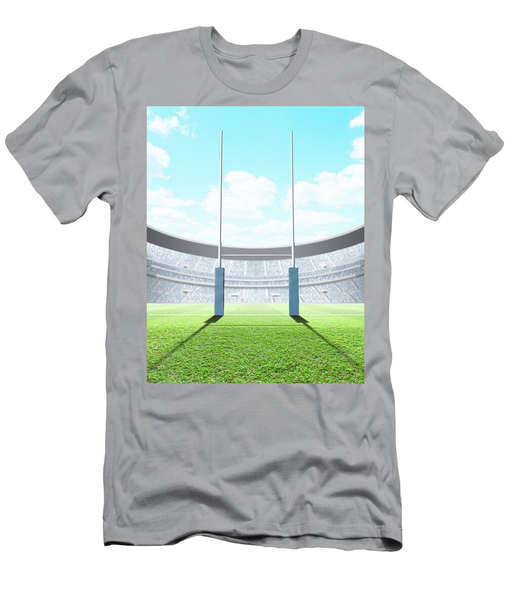 14 Floodlit Stadium Day Allan Swart T-Shirt