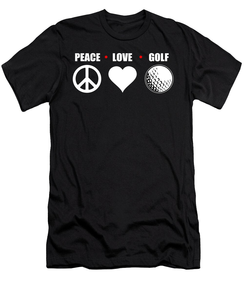 14 Funny Golf Club Ball Hole in One Golfer Gift Muc Designs T-Shirt