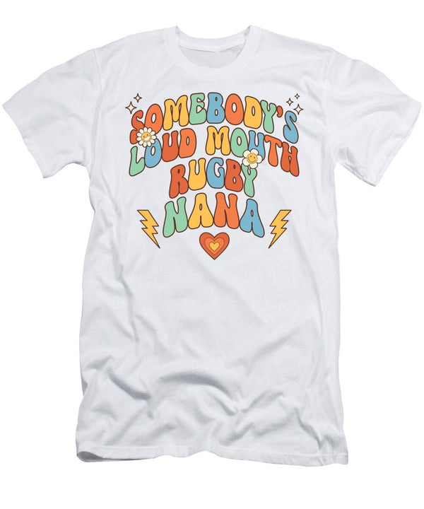 14 Loudmouth Funny Ballroom Nana Mothers Day Deon Du Plessis Art T-Shirt