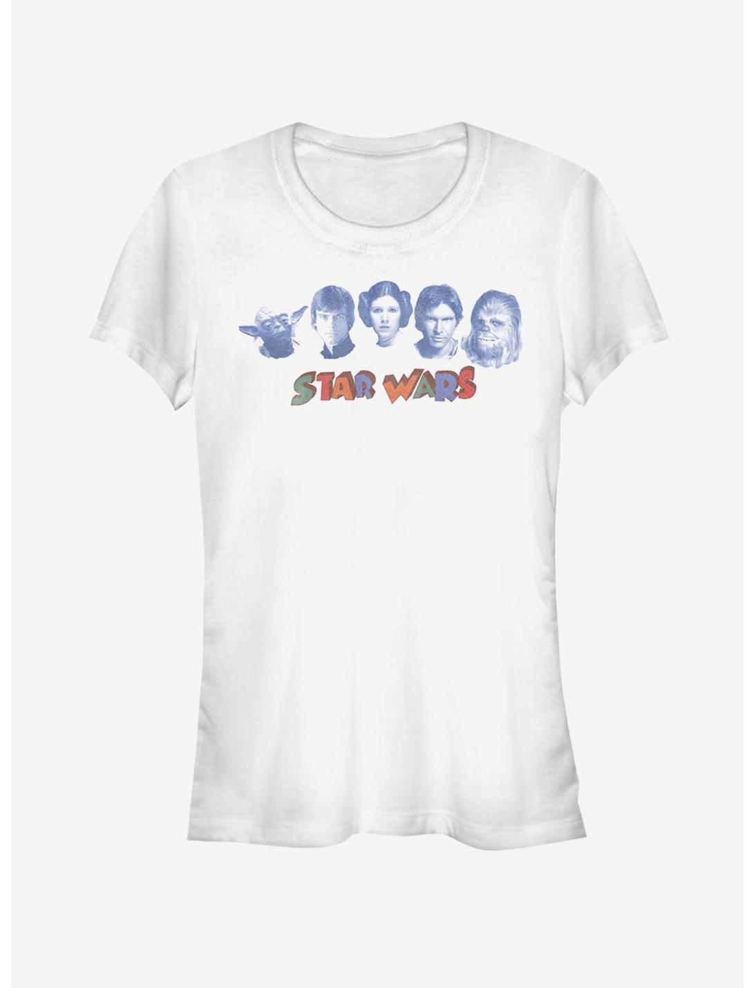 Star Wars Faces Girls T-Shirt