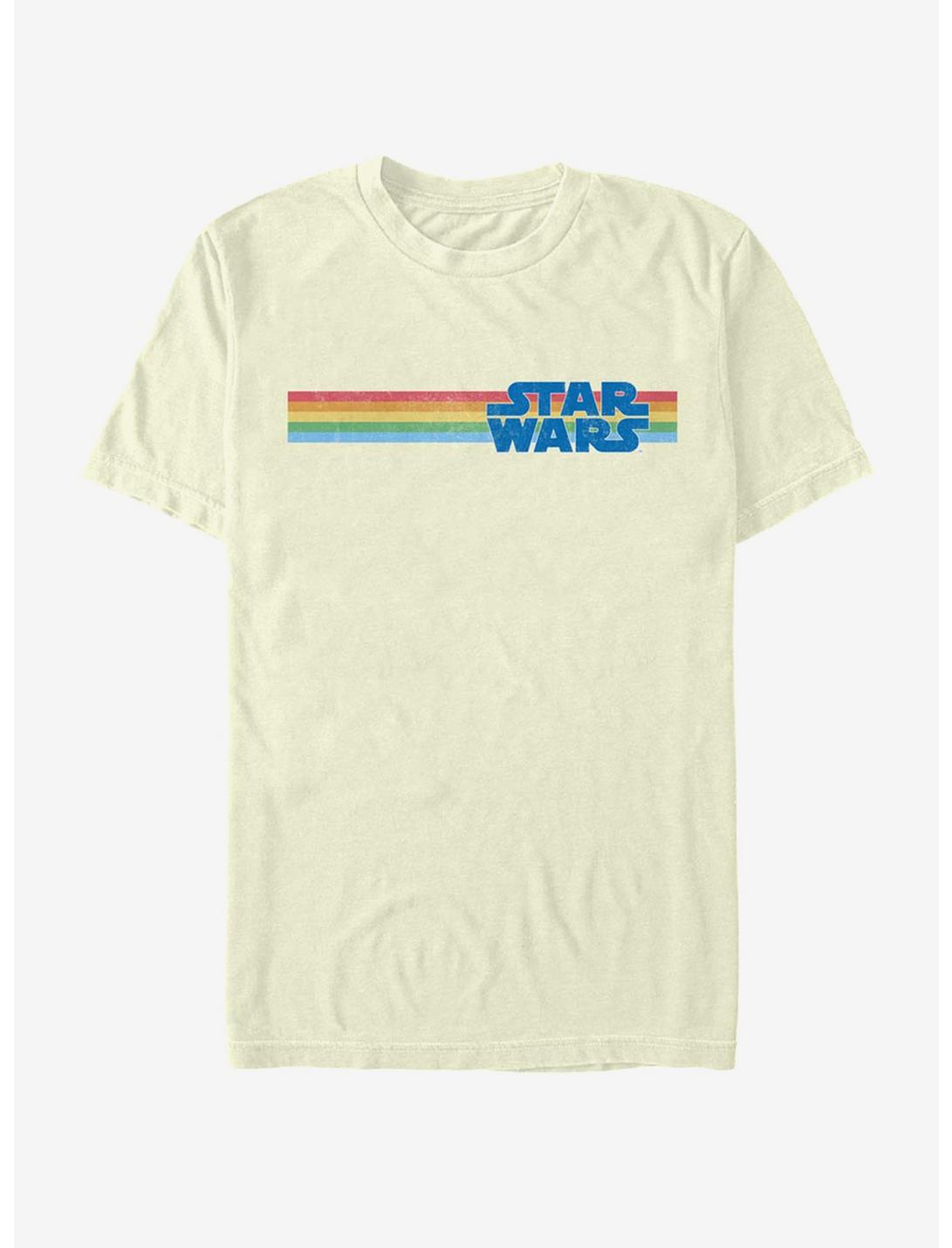 Star Wars Star Wars Logo Multi Stripe Spot T-Shirt