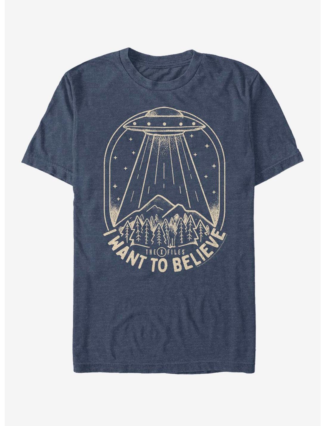 The X-Files UFO Stamp T-Shirt T-Shirt