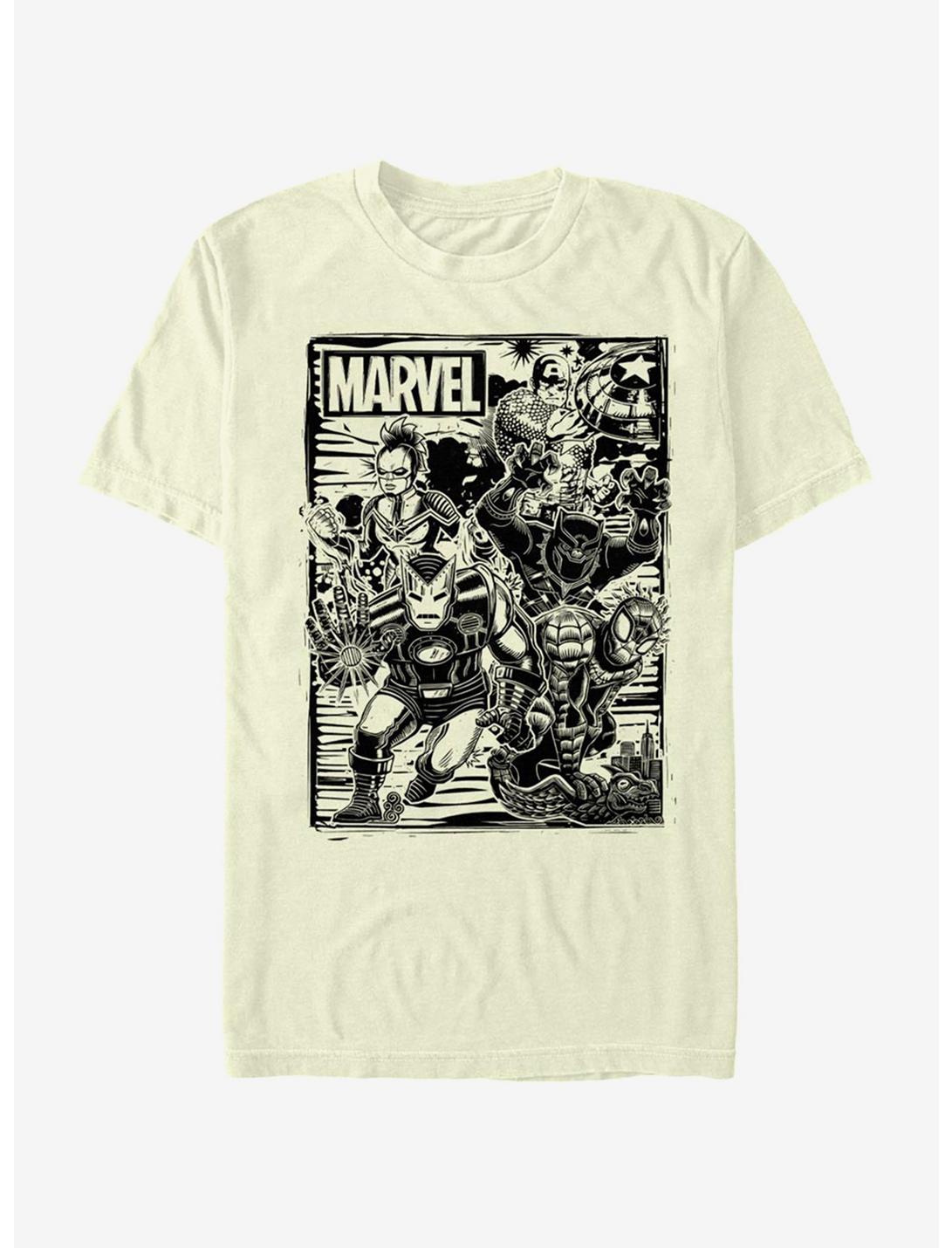 Marvel Avengers Group Fighters T-Shirt