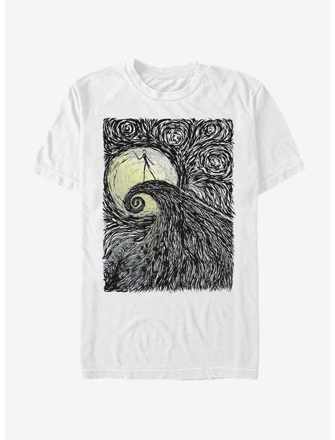 T-shirt La Colline en spirale de L'Étrange Noël de Monsieur Jack