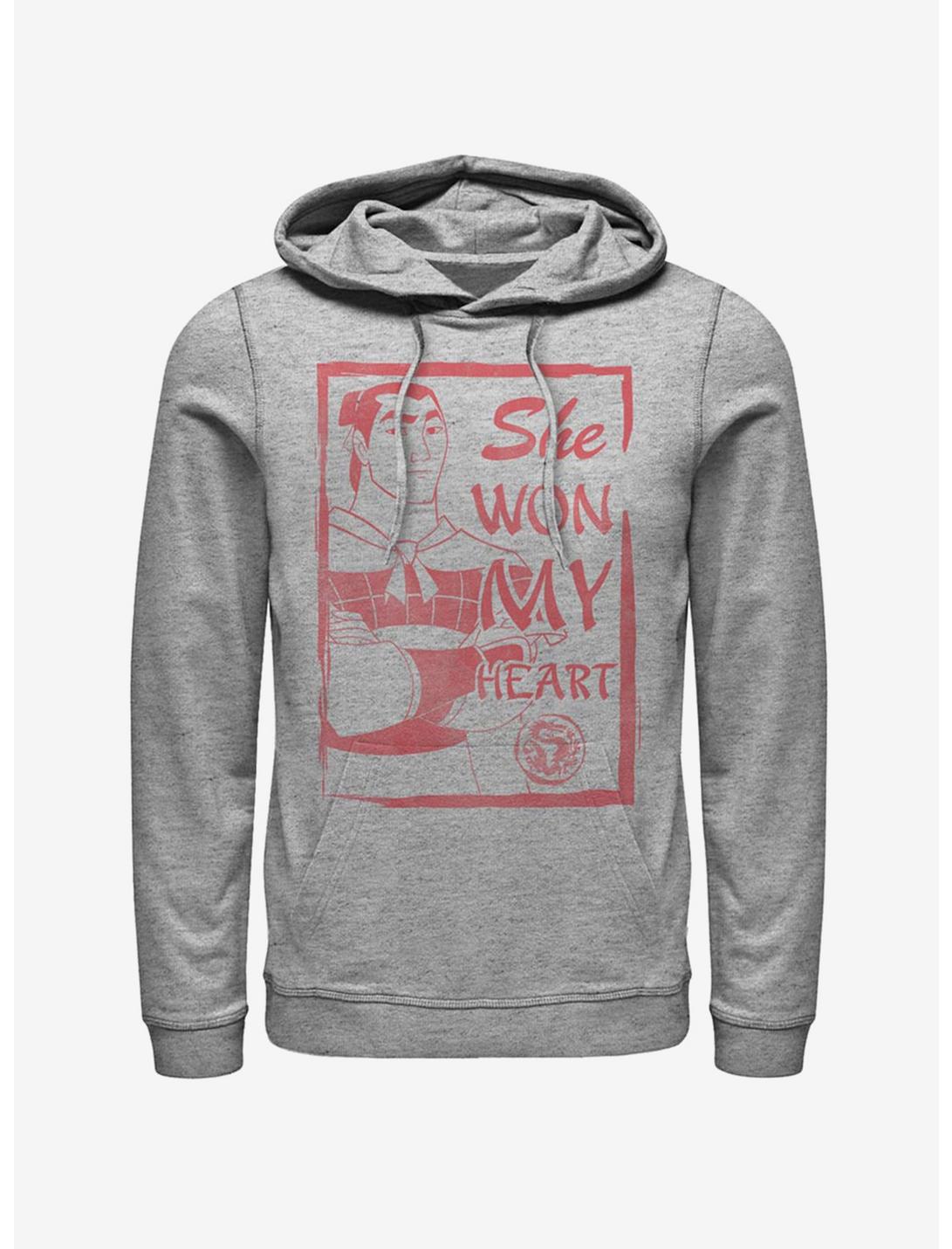 Disney Mulan Li Shang She Won My Heart Hoodie