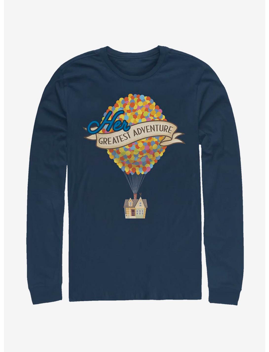Disney Pixar Up Her Greatest Adventure Long-Sleeve T-Shirt