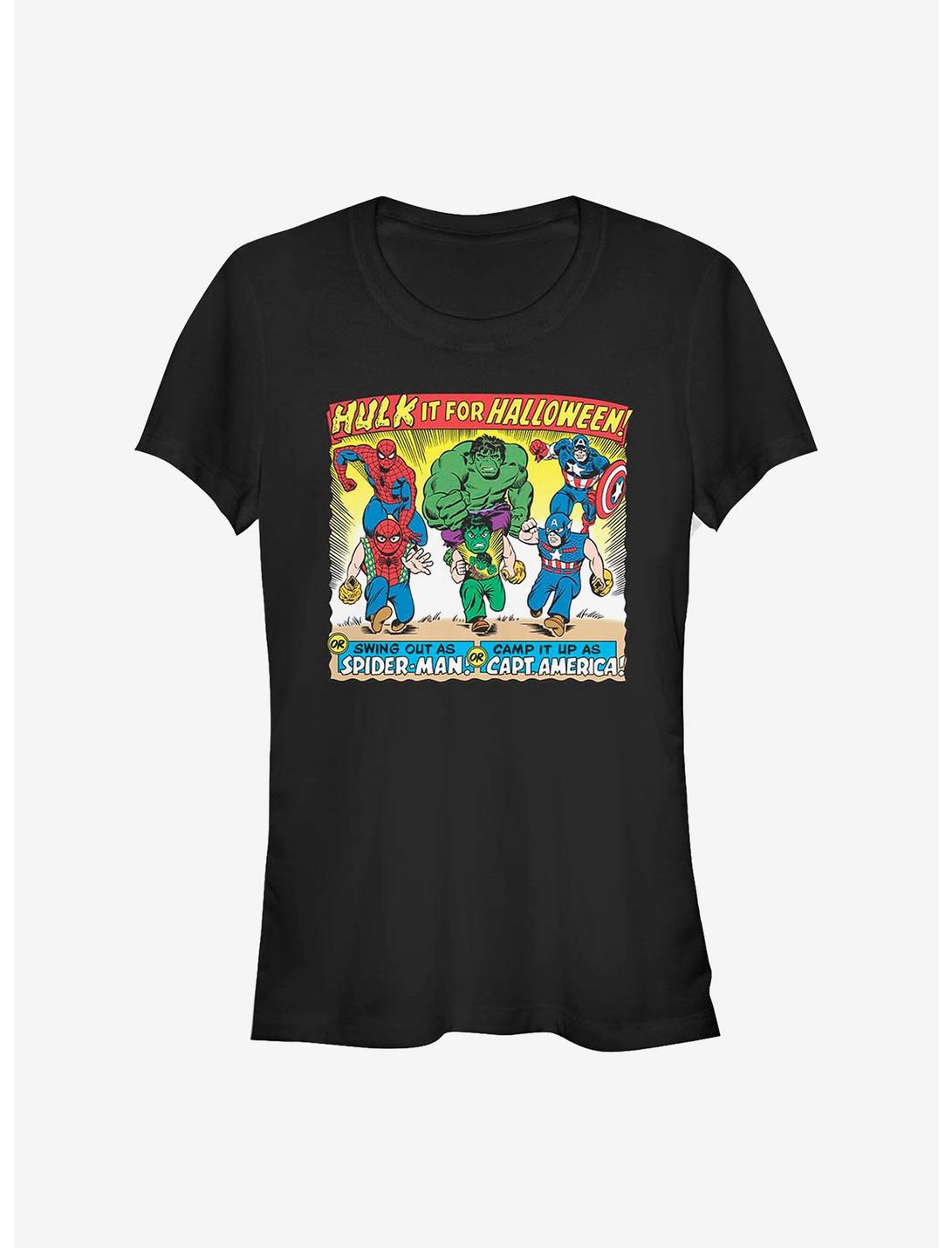 Marvel Avengers Halloween Kids Girls T-Shirt
