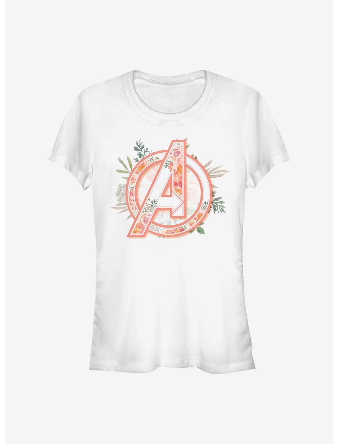 Marvel Avengers Avenger Floral Girls T-Shirt