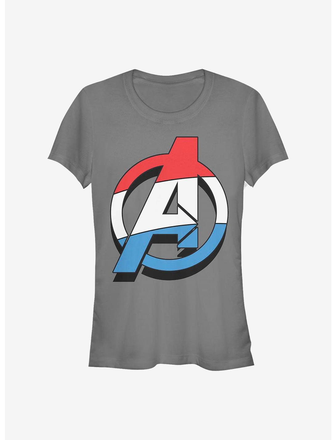 T-shirt Fille Les Vengeurs Marvel Avenger Patriotique