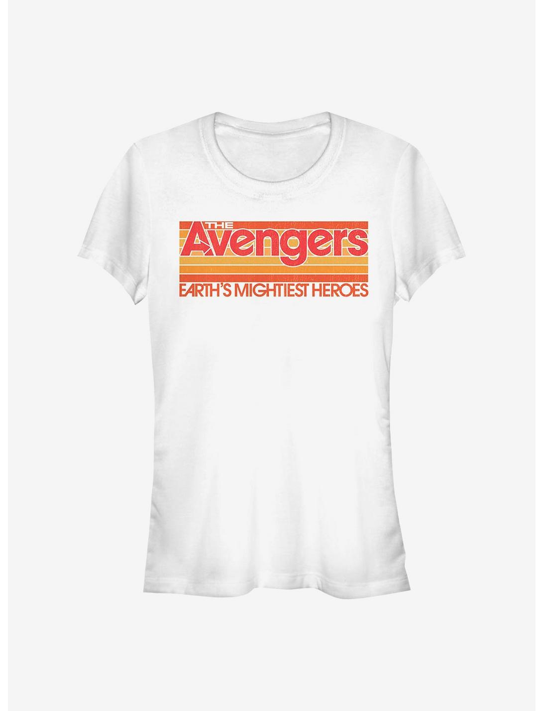 T-shirt rétro Avengers pour filles Marvel